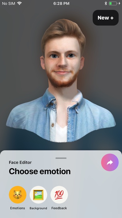 FaceHero - 3D avatar emoji screenshot-8