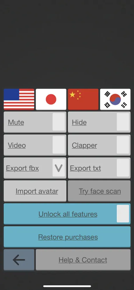 Face Cap - Motion Capture