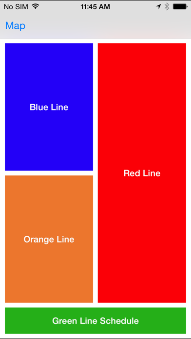 MBTA Boston T Map -- Ad Free Screenshot