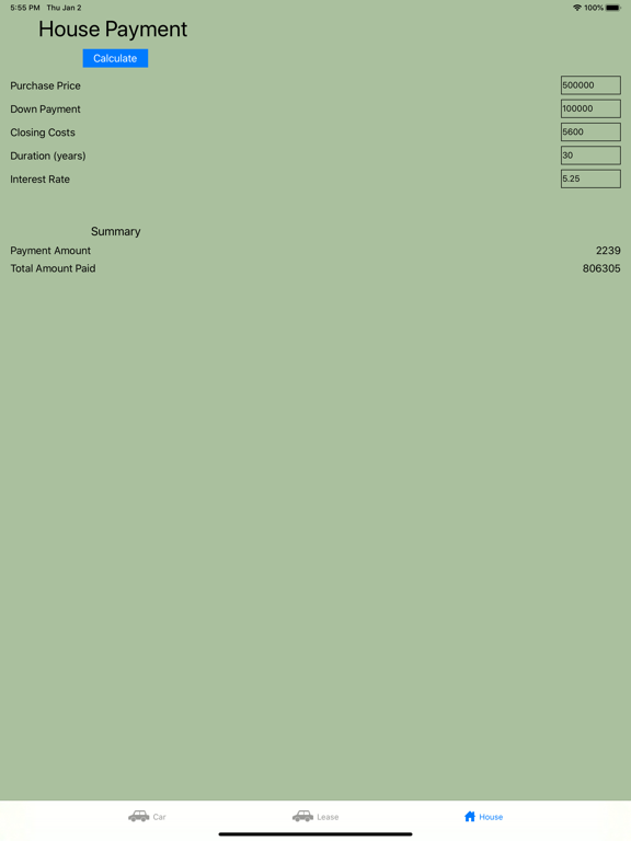 Screenshot #6 pour Simple Payment Calculator