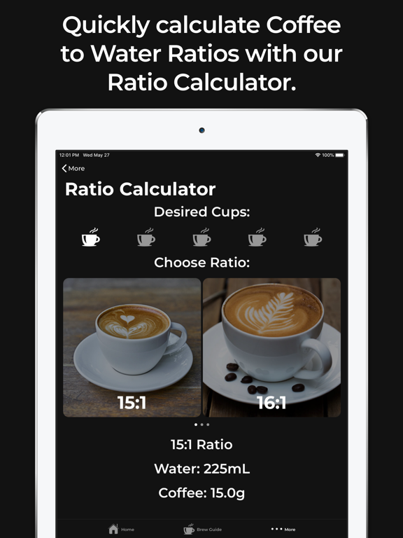 Coffee 101 iPad screenshot 6 - Food & Drink app