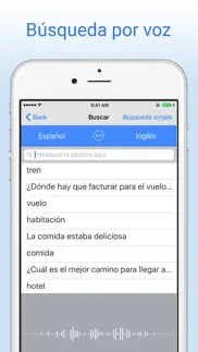 diccionario español-inglés. iphone screenshot 2