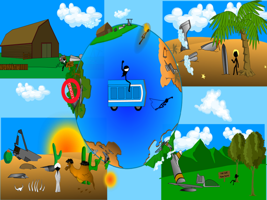 Potty Launcher 2 - Cart Hero iPad screenshot