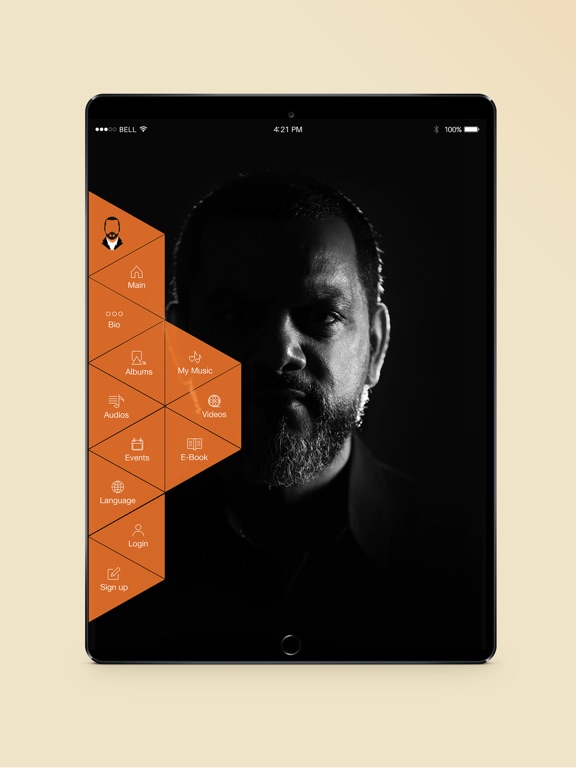حسين الاكرف- التطبيق الرسمي iPad screenshot 2 - Music app