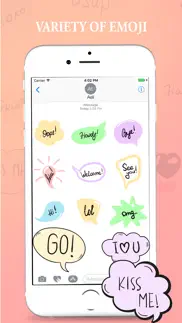 pastel stickers beauty iphone screenshot 3