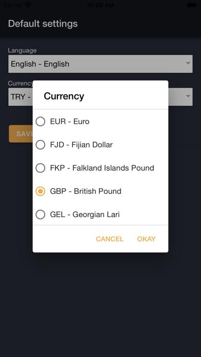 Currency Converter & Exchanges Screenshot