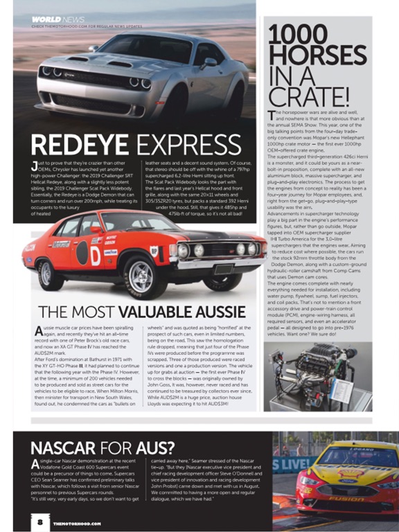 NZV8 Magazine iPad screenshot