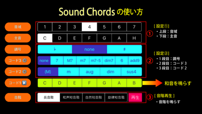 Sound Chords のスクリーンショット
