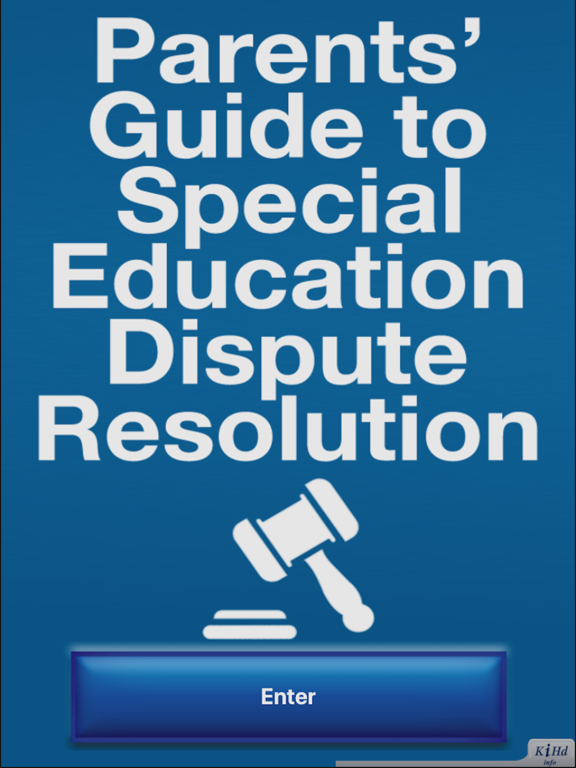 Special Ed Dispute Resolution