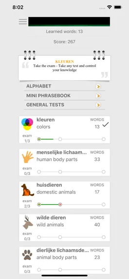 Game screenshot Learn Dutch words with ST mod apk