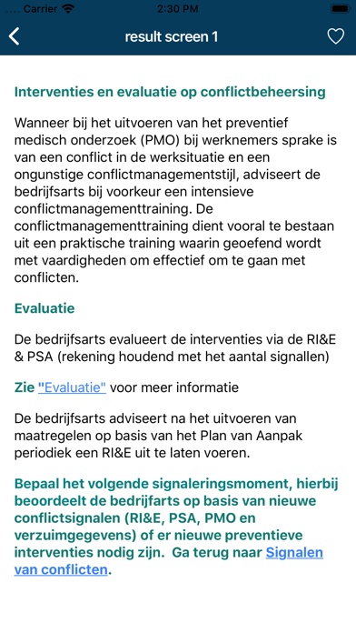 NVAB - Richtlijnen Screenshot