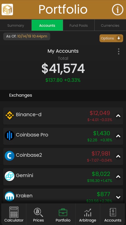 Crypto Account Manager screenshot-0