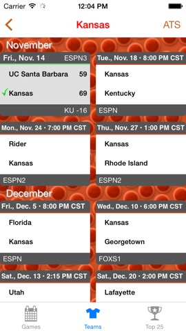 College Hoops Scores, Scheduleのおすすめ画像4