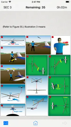 Captura de pantalla de Private Pilot Glider Test Prep en iPhone 6