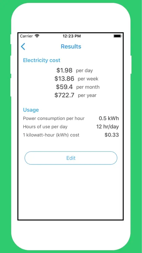 Electricity Bill Calculator $
