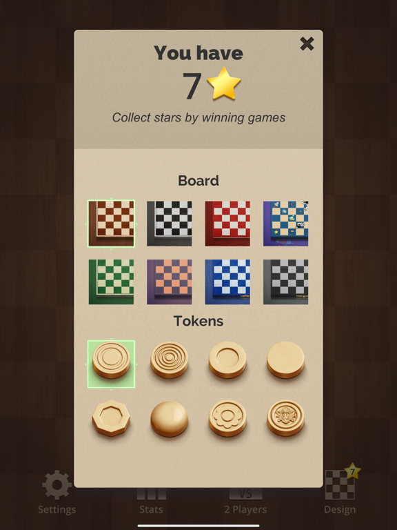 Checkers Royal iPad screenshot 8 - Games app