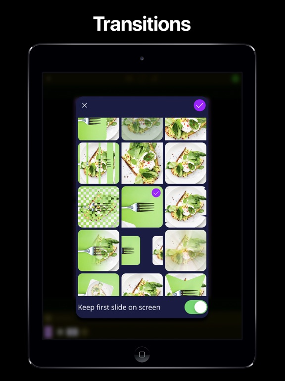Slideshow Creator Story Maker iPad screenshot