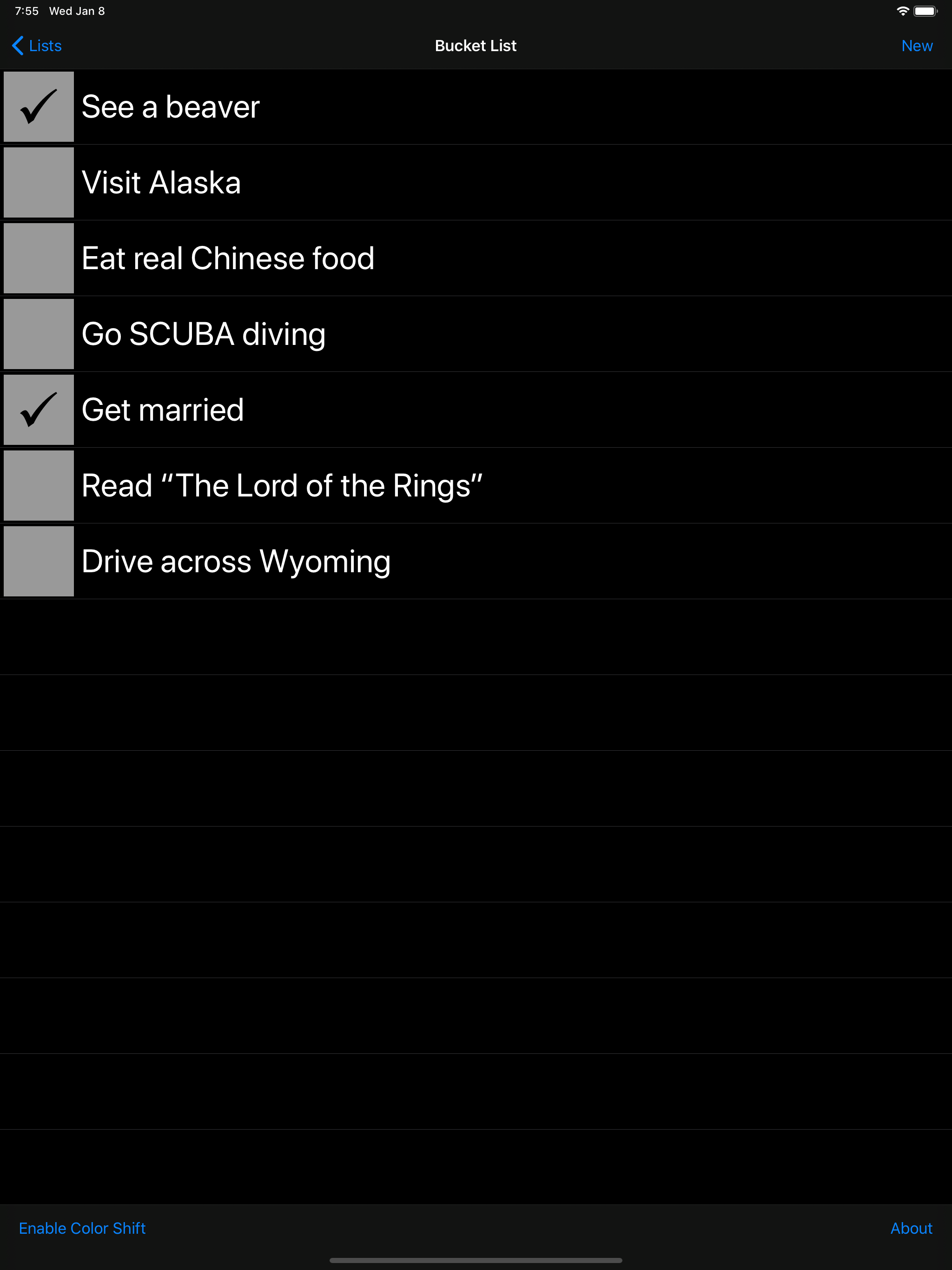 Checkonic: Easy Checklists