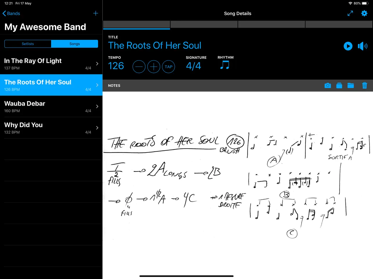 Screenshot #4 pour Metronotes