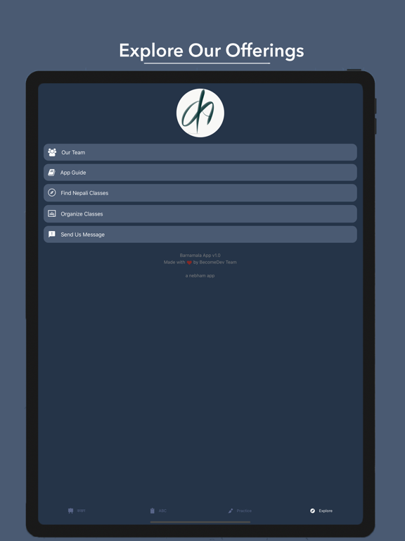 Saral Barnamala iPad screenshot 7 - Education app