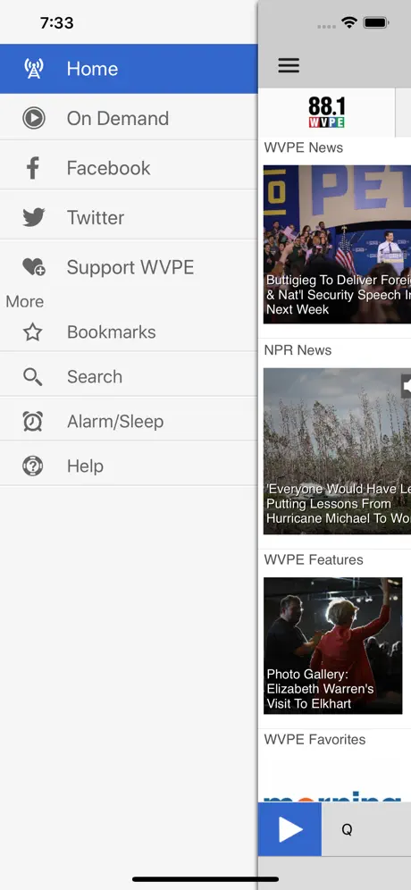 WVPE Public Radio App