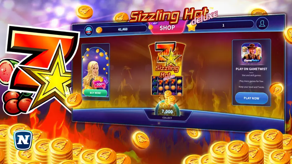 Screenshot von Sizzling Hot™ Deluxe auf dem iPhone 2