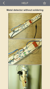 DIY Metal Detector (Au,Ag,Fe) screenshot