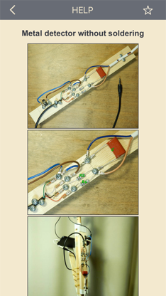 DIY Metal Detector (Au,Ag,Fe) screenshot 3