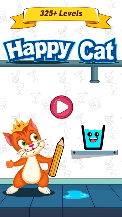Happy Cat - Fill the Glass Screenshot
