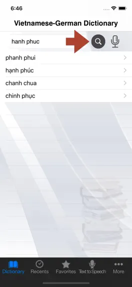 Game screenshot Vietnamese-German Dictionary hack