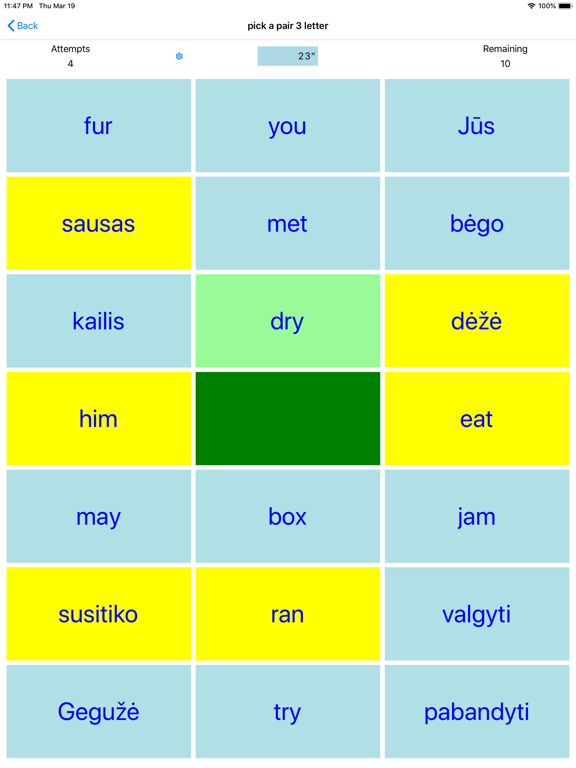 App screenshot