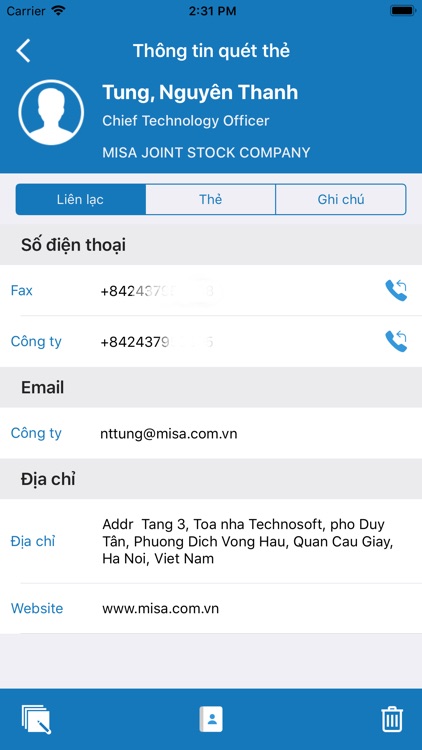 MISA ScanCard screenshot-4