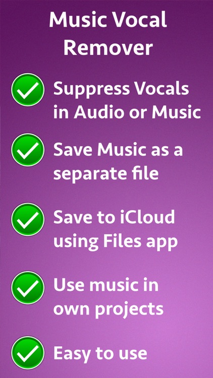 Music Vocals Reducer screenshot-4