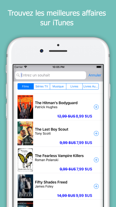 Screenshot #1 pour TunesGenie: Offres iTunes