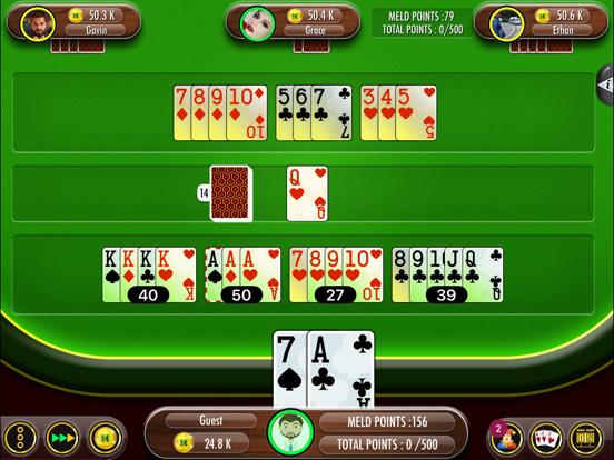 Screenshot #6 pour Rummy 500 Plus