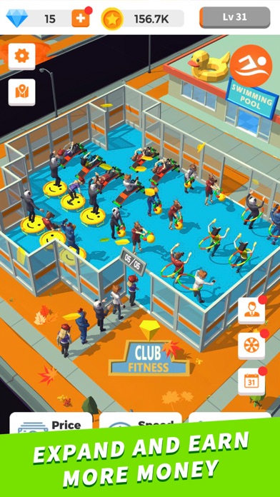 Idle Gym - Fitness Simulation Screenshot