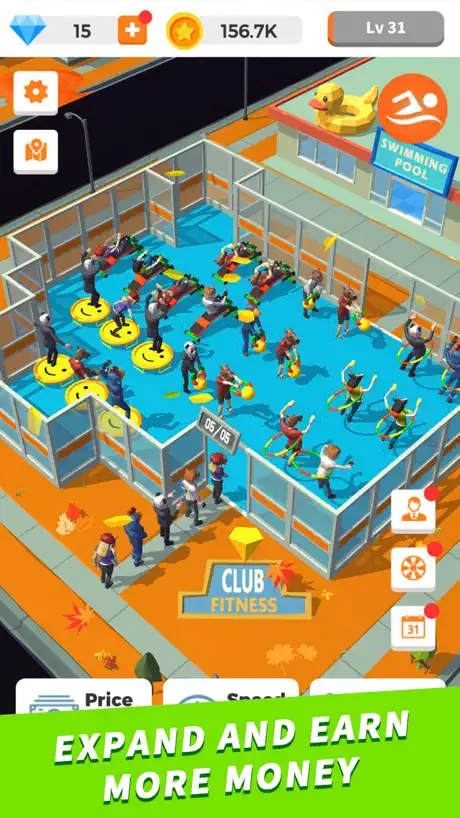 Idle Gym - Fitness Simulation
