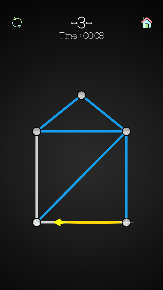 #2. Connect the dots: One Touch (iOS) От: Roghan Games