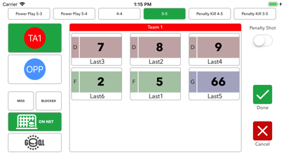 iTrackHockey - Hockey Stats Screenshot