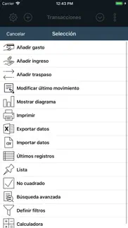 mi presupuesto 2017 iphone capturas de pantalla 4