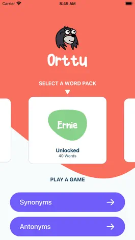Game screenshot Orttu: 11+ vocabulary mod apk