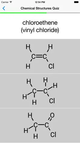 Game screenshot Chemical Structures Quiz apk