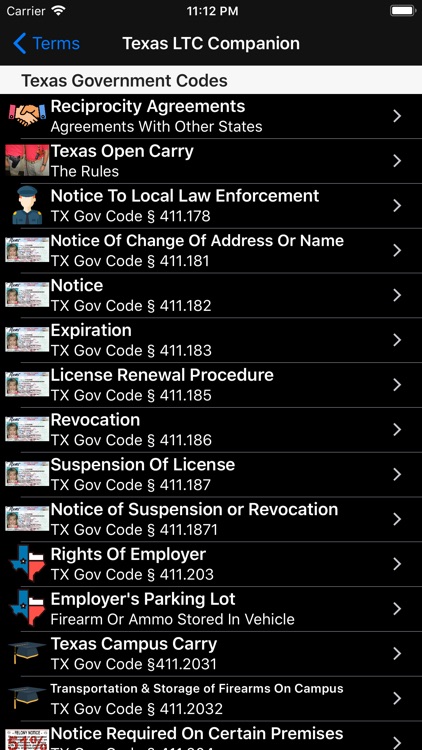 Texas LTC Companion screenshot-3