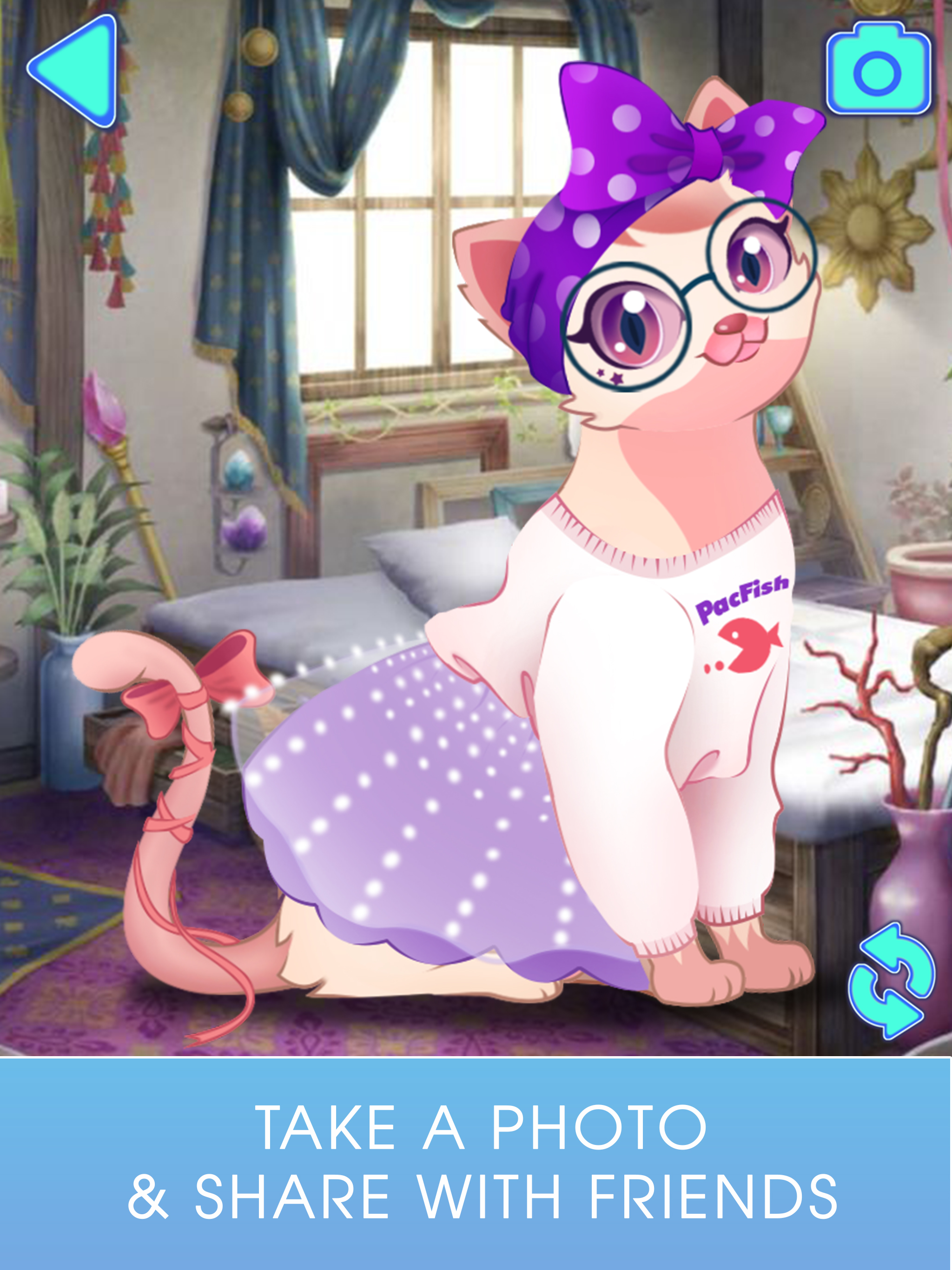 Dress Up - Makeup Queen Cat