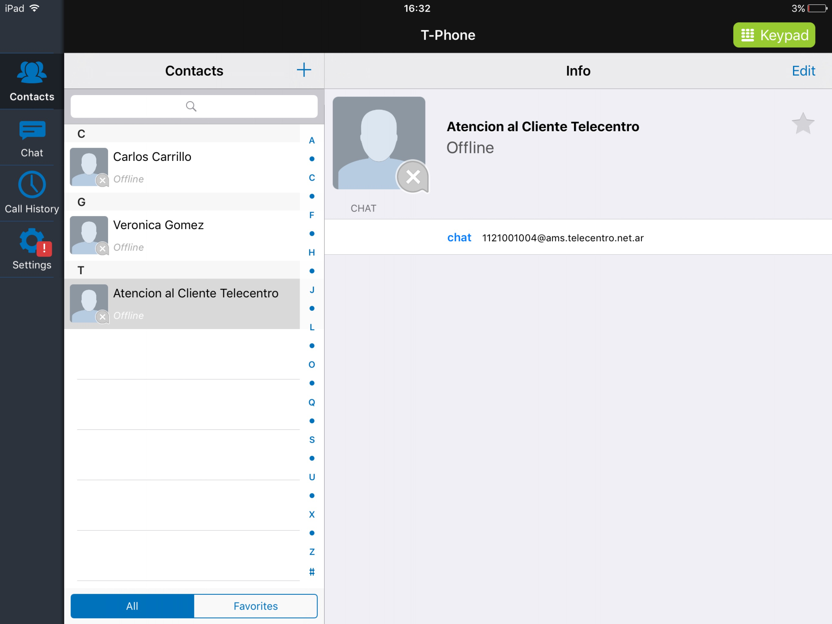 T-Phone screenshot 3