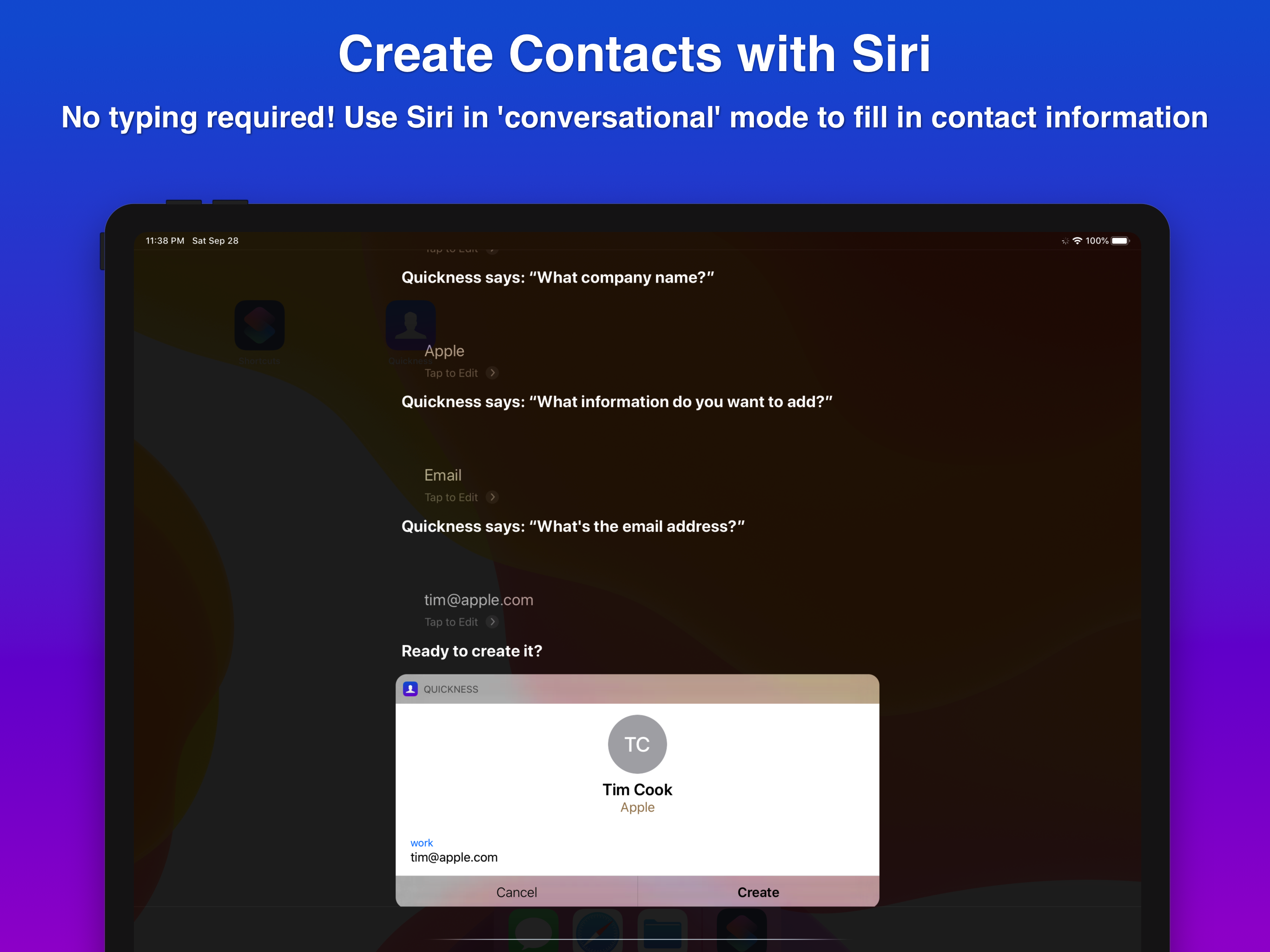 Quickness: Add Contacts screenshot 6