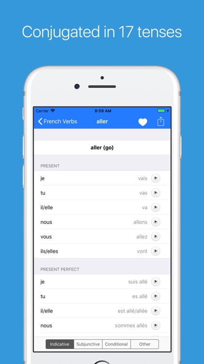 French Verb Conjugator.