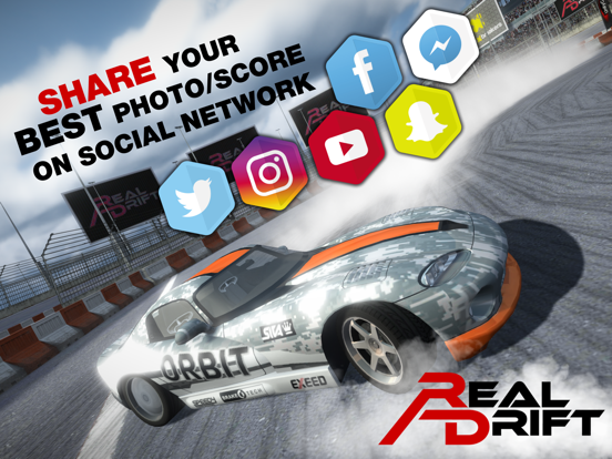 Real Drift Car Racing iPad app afbeelding 7