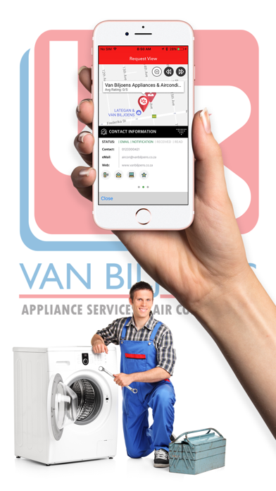 Van Biljoens iPhone screenshot