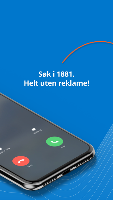 1881 Mobilsøk Screenshot